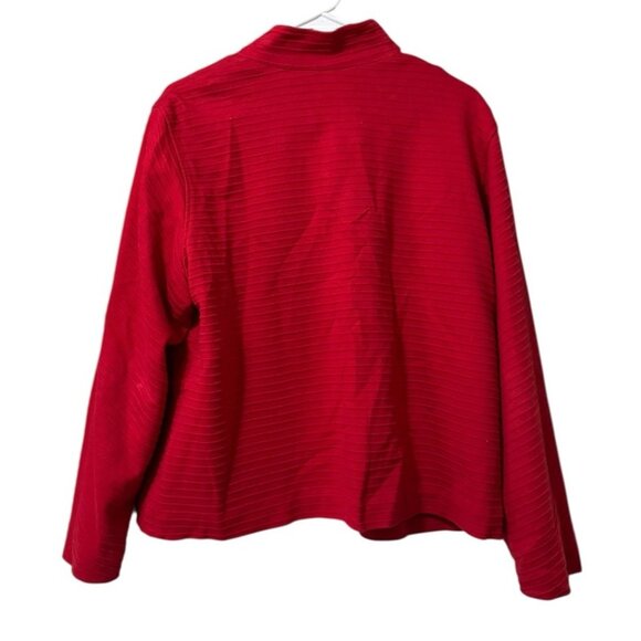 Coldwater Creek Button Down Cardigan Sweater Jacket Size PXL Stretch Lightweight - Picture 2 of 11